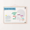 sun and moon thumbnail Sun and Moon Arabic Letters infographic Poster