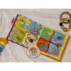 second image cloth book My Letters Alif, Ba', Ta' without eyes book