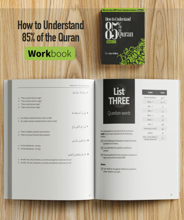 How To Understand 85% of the Quran [WORKBOOK] - [Ebook]